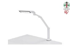 LEDデスクライト 701クランプタイプ 3000lx アイリスオーヤマ 家電 電化製品 調光無段階 まぶしさガード LDL-701CL-W