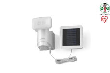 センサーライト 防犯 LED ソーラー式 パールホワイト アイリスオーヤマ 家電 電化製品 人感センサー 屋内 屋外 LSL-SBSN-400
