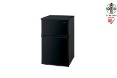 冷凍冷蔵庫 90L IRSD-9B-B ブラック 2ドア 90リットル 冷蔵 冷凍 コンパクト ひとり暮らし １人暮らし キッチン 台所 アイリスオーヤマ 家電 電化製品