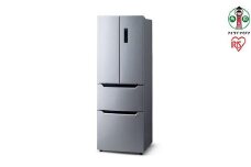 冷凍冷蔵庫 アイリスオーヤマ 大型 320L シルバー 冷蔵庫 ファン式 自動霜取り 冷凍庫 フレンチドア 幅63.5 大容量 冷蔵保存 冷凍保存 家電 電化製品 使いやすい 便利 おすすめ 人気 アイリス IRSN-32A-S