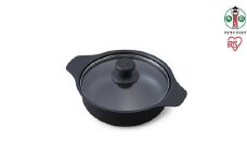 鍋 IH対応鍋 20cm　IHKPーP20-B　ブラック