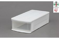 チェストＩ4個セットLホワイト／クリア