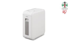 シュレッダー マイクロクロスカット 4枚同時細断 パーソナルシュレッダーマイクロクロスカット アイリスオーヤマ 静音 家庭用 おしゃれ A4用紙 P4HMSV-W ホワイト