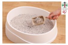 猫砂 クリーンサンド 5L×4袋 20L 無香料 ベントナイト 鉱物 猫砂 脱臭 アイリスオーヤマ 抗菌 Ag+ ペレットタイプ 飛び散り防止 CLS-5L