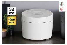 IHジャー炊飯器 3合 RC-ISA30-W ホワイト