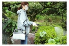 充電式噴霧器JF-4000ホワイトグレー