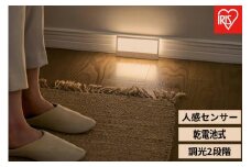 乾電池式LEDセンサーライト　パネルスタンドタイプ BSL-SMSP