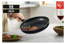 フライパン 軽量フライパンガス火対応２８ｃｍ VLG-F28 ブラック