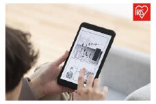 タブレット 8インチ 軽量 64GB メインメモリ4GB 8コア 国内メーカー 保護フィルム標準装備 LUCA アイリスオーヤマ 軽量 ブラック 大画面 読書 wi-fi Bluetooth TE08D2M64-V1B ブラック