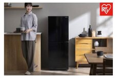 冷凍冷蔵庫 153L IRSN-HF15A-B ブラック