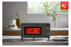 トースター オーブントースター 2枚焼き アイリスオーヤマ 家電 キッチン家電 電化製品 新生活 おしゃれ 一人暮らし かわいい 使いやすい  EOT-201-H ウォームグレー