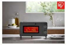 トースター オーブントースター 2枚焼き アイリスオーヤマ 家電 キッチン家電 電化製品 新生活 おしゃれ 一人暮らし かわいい 使いやすい  EOT-201-H ウォームグレー