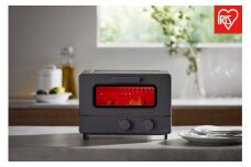 トースター オーブントースター 4枚焼き アイリスオーヤマ 家電 キッチン家電 電化製品 新生活 おしゃれ 一人暮らし かわいい 使いやすい EOT-401-H ウォームグレー