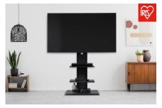 テレビ台 スタンドテレビ台 UTS-700R-BO ブラックオーク