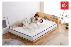 ベッド  宮付き高耐荷重すのこベッド HWBM-D ナチュラル