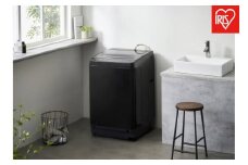 洗濯機 全自動洗濯機 8kg ITW-80B01-B ブラック