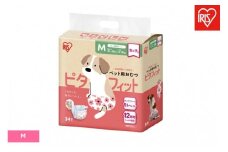 【34枚入り×6袋】ペット用おむつ　ピタフィット　Ｍ　３４枚入　女の子用　　NPD-M34