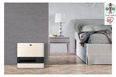 大風量加湿セラミックファンヒーター 1200W ACHHM12A-W ホワイト アイリスオーヤマ｜即暖 温風3モード 加湿2モード   