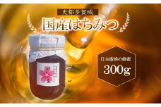 史都多賀城日本みつばちのはちみつ300g　【04209-0029】