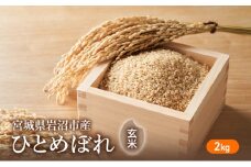玄米 ひとめぼれ 2kg 米 お米 こめ コメ ブランド米 単一原料米 10キロ 20キロ おこめ ご飯 ごはん ライス 宮城県産ひとめぼれ 東北 宮城県産 宮城米 宮城 宮城県 岩沼市 [№5704-0880]