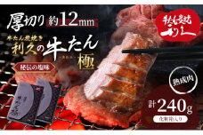 【特別寄附額】 牛タン 極 240g (120g×2個) セット 利久 牛たん 熟成肉 タン塩 厚切り牛タン 牛 牛肉 肉 お肉 タン タン中 タン元 厚切り 焼肉 焼き肉 惣菜 おかず ごはんのお供 ギフト プレゼント 記念日 お土産 冷凍 冷凍配送 宮城 宮城県 岩沼市