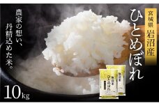 【先行予約】令和7年産新米 無洗米 ひとめぼれ 10kg 米 岩沼産 お米 白米 ブランド米 単一原料米 10キロ こめ コメ おこめ ご飯 ライス 東北 宮城県産 宮城県産ひとめぼれ 宮城米 宮城 宮城県 岩沼市	[№5704-1219]