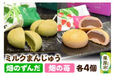畑のずんだ4個入り・畑の苺4個入り