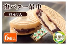 ねんりん最中（塩バター最中）6個入 和菓子 老舗 喜久乃家