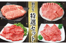 仙台牛 特選セット｜宮城県大崎市 古川ミート製造・A5等級使用・冷凍便