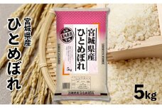 (09509)【令和6年産】宮城県産ひとめぼれ5kg