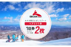 みやぎ蔵王えぼしリゾート ペアリフト券パック　【04301-0060】
