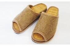 Ｄ型セノーテモールスリッパ　ブラウン　＜婦人用Ｌサイズ（約25cmまで）＞　【04301-0362】