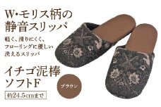 いちご泥棒ソフトF（約24.5cmまで） ブラウン　【04301-0590-2】