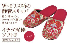 いちご泥棒ソフトF（約24.5cmまで） レッド　【04301-0590-5】