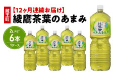 【12か月連続お届け】綾鷹茶葉のあまみ　2L PET×6本　【04301-0635】