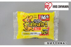 ぽかぽか家族 貼るミニ PKN-10HM 10Ｐ×48箱 アイリスオーヤマ 雑貨 日用品 使い捨て 