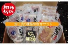 もちぶた 加工品 5種 詰め合わせ セット モモ 肩ロース 味噌漬け 塩糀漬け120g 3パック スペアリブ 300g 和豚 もち豚 豚肉 ポーク お肉 肉 豚 ぶた ブタ ロース もも肉 精肉 加工肉 アウトドア スペシャルキャンペーン