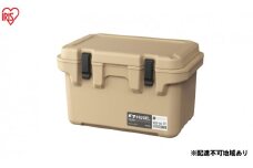 HUGEL クーラーボックス 20L TC-20 ベージュ アイリスオーヤマ 雑貨 高密度発泡ウレタン 長時間 保冷 