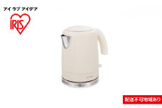 電気ケトル IKE-D1000-CW ホワイト キッチン用品 調理家電 アイリスオーヤマ 電化製品 家電  新生活 一人暮らし