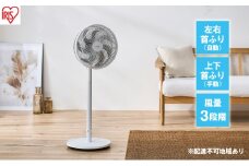 扇風機 リビング扇風機 LFA-307-W ホワイト 空気循環節電対策 冷房 暖房 室内 首振り 送風 送風機 循環 梅雨 部屋干し アイリスオーヤマ 