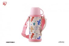 水筒 600ml 2WAY マグボトル ステンレス ダイレクトボトル 直飲み コップ付き 2WB-600D ミニー アイリスオーヤマ