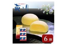 萩の月 6個入り 仙台銘菓 定番 お土産 菓匠三全 和菓子 洋菓子 和洋菓子 お菓子 生菓子 銘菓 ギフト 宮城