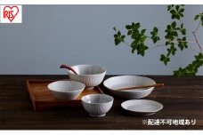 食器 5点セット MNW-5S グレー 電子レンジ 食洗器対応 磁器 新生活 アイリスオーヤマ