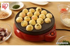 ホットプレート たこ焼きプレート ITY-18A-R レッド アイリスオーヤマ 電気 たこ焼き器 ホットプレート 新生活