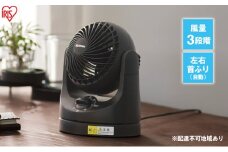 扇風機 卓上扇 マカロンmini TAF-MKM10-B 送風 ブラック アイリスオーヤマ 