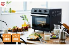 ノンフライ熱風オーブン FVX-D14A-B ノンフライ アイリスオーヤマ ノンフライ熱風オーブン FVX-D14A-B ブラック 熱風 オーブン トースター フライヤー 揚げ物 調理 家電 キッチン 脂質オフ カロリーオフ 脂質カット カロリーカット