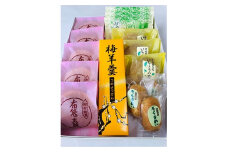 村田町木村屋菓子店　売れ筋和菓子詰合せ(けやきサブレ・いちょうの舞・布袋の太鼓・そら豆くん・梅羊羹)【1206248】