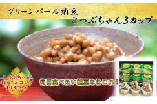 グリーンパール納豆 こつぶちゃん3カップ 10袋(1袋45g×3)【1277215】