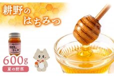 耕野のはちみつ『夏の野草』600g×1本 宮城県 丸森町 丸森 はちみつ 蜂蜜 国産 夏の野草 純粋  無添加 ハニー honey 600g 健康 美容　ふるさと納税【21113】