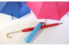【西川洋傘加工所】 婦人長傘・折傘セット（共袋付）ベージュ